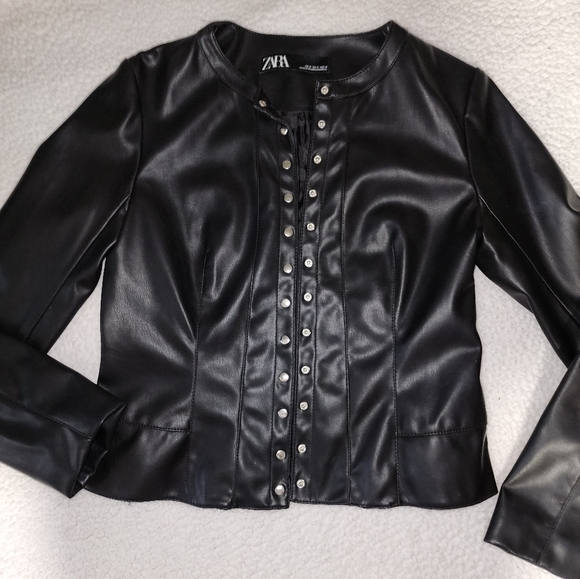 Zara Trendy Biker Chik Jacket 😍 - Picture 3 of 15